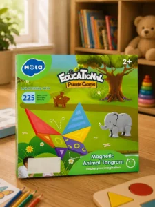 Развивающая магнитная игра Hola Animal Tangram