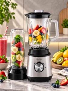Blender de masă 2 în 1 KUMTEL HTB-03