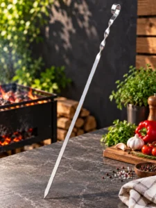 Frigăruie pentru grătar din inox
