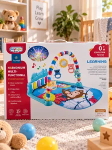Музыкальный развивающий коврик Aiyingle Harmonium Multifunctional с пианино и игрушками