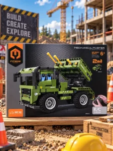 Set de construcție iM.Master Mechanical Master 2 în 1 – Vehicul militar