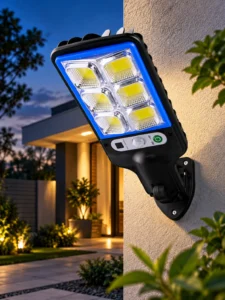 Lampă stradală solară cu senzor de mișcare 616-8