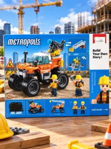 Constructor Sluban Metropolis M38-B1288 – Vehicul de salvare