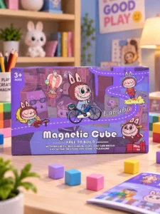 Магнитный конструктор Magnetic Cube Labubu