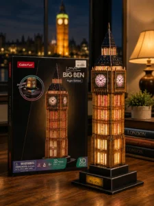 3D-пазл CubicFun London Big Ben Night Edition с LED-подсветкой
