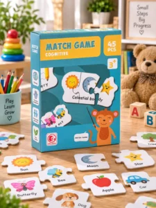 Joc educativ Hao Xiang Match Game Cognitive, 45 piese