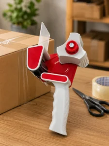 Dispenser manual pentru bandă adezivă de ambalare