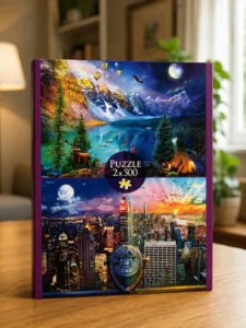 Puzzle Trefl American Tour 2 în 1 – 2