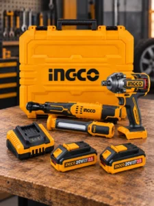 Set 3 scule cu acumulator INGCO COSLI250981