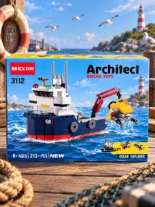 Constructor BRICK Architect Ocean Explorer 3112 – 4 în 1