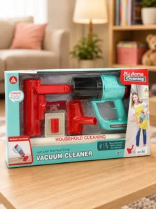 Детский пылесос My Home Cleaning со светом, музыкой и аксессуарами