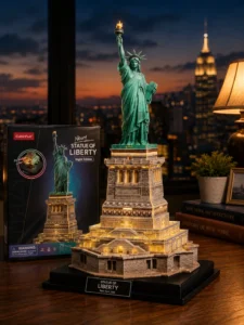 3D-пазл CubicFun Статуя Свободы – Night Edition с LED-подсветкой