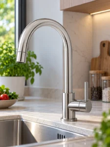 Baterie din inox pentru bucătărie AquaFix 404