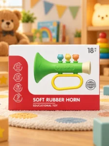 Trompetă educativă Soft Rubber Horn pentru copii