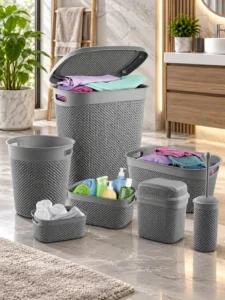 Набор для ванной Üçsan Plastik Drop Design M-3029