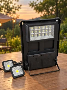 Портативная солнечная система с LED-светильником и 2 лампами CCLAMP CL-0859