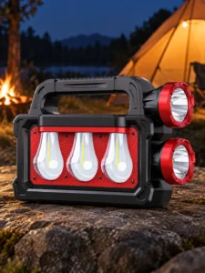 Многофункциональный аккумуляторный фонарь Hurry-bolt HNB-7718-3W