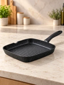 Tigaie grill antiaderentă HotChef T10№6 (448), 28 cm