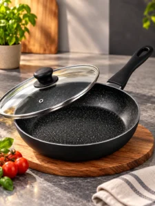 Сковорода с крышкой Bohmann BH-1000-26, 26 см