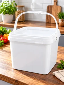 Găleată sigilabilă pătrată Sim Plastik, 15 L