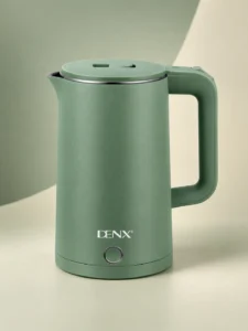 Электрический чайник DENX DX2096, зелёный, 1,8 л, 1500 Вт