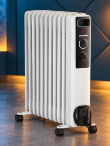 Масляный радиатор Heinner HOH-Y11WB, 2500 Вт, 11 секций