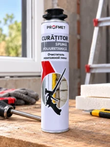 Curățitor pentru spumă poliuretanică PROFMET, 600 ml, art. 706000