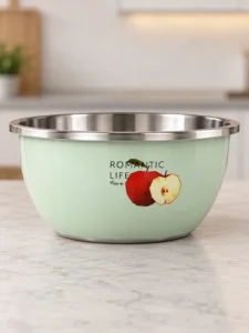 Миска из нержавеющей стали «Romantic Life», мятная, 32 см