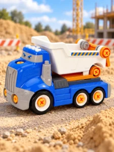 Разборный самосвал с электрической отверткой Electric DIY, 3+
