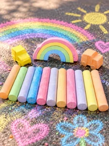 Набор цветных мелков Jumbo Chalk 010828