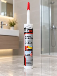 Silicon universal Eurofix 742183, negru, 280 ml