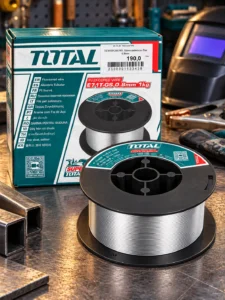 Sârmă de sudură cu flux TOTAL TEWSFC081001, 0,8 mm, 1 kg
