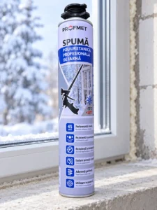 Spumă poliuretanică de iarnă Profmet 740307, 750 ml