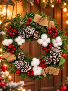 Coroniță decorativă de Crăciun MTR20556 40 cm