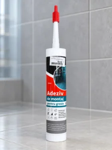 Adeziv de montaj pentru gresie 745910, alb, 280 ml