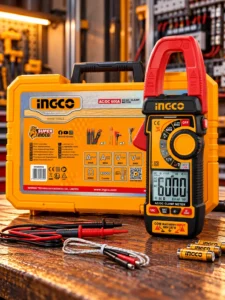 Цифровые токовые клещи AC/DC INGCO DCM66002, 600 А