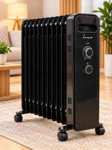 Масляный электрический радиатор Fram FOH-Y13BK, 13 секций