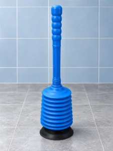 Pompă de desfundat, albastră