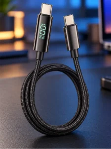 Кабель Hoco U125 Benefit USB-C – USB-C