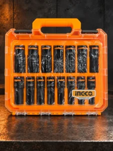 Set capete tubulare lungi de impact INGCO HKISSD12156L, 1/2”